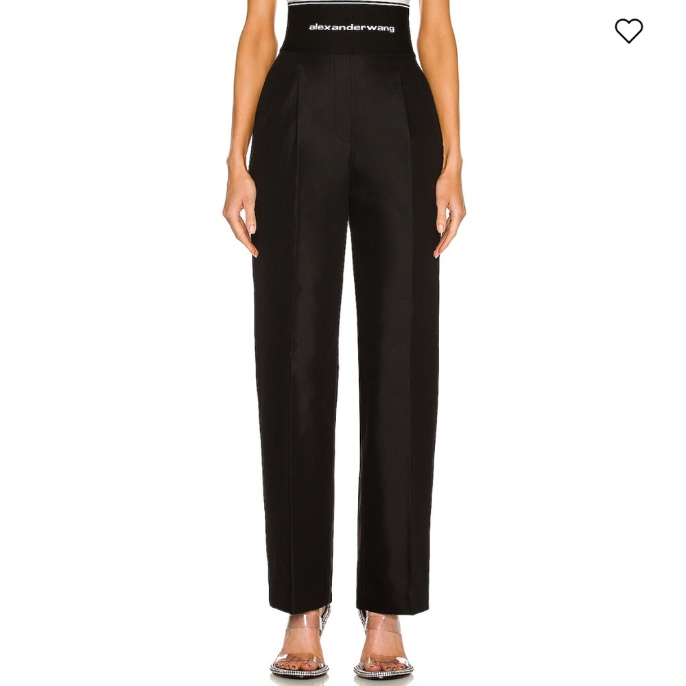 Alexander Wang Black Tailored Trousers